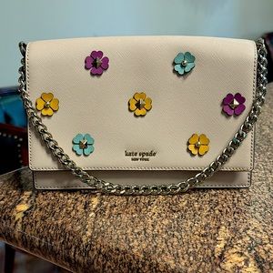 Kate Spade Cameron Flower Convertible Crossbody Purse